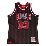 Mitchell & Ness NBA Chicago Bulls Scottie Pippen #33 Black Authentic Jersey 1995-96 722630095SPIPP - TANK TOPS - Erlebniswelt-fliegenfischenShops - Canada