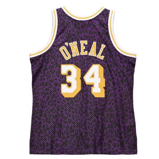 Mitchell & Ness NBA Los Angeles Lakers Wildlife Swingman Jersey Purple Shaquille O’Neal ’96-97 SJY19082LAL96SO - TANK TOPS - Canada