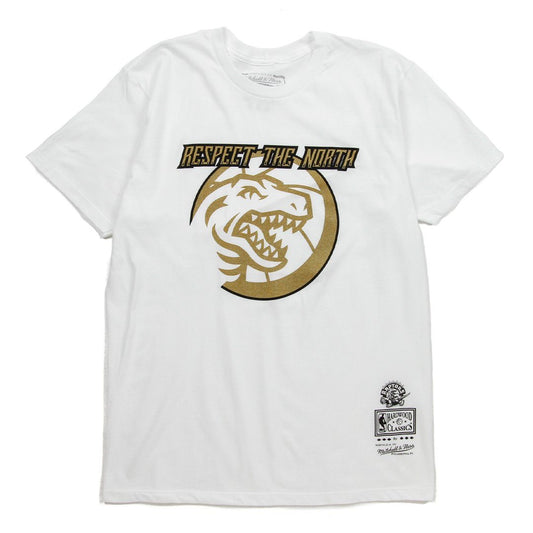 T-SHIRTS - Mitchell & Ness NBA Raptors Mantel Head Piece Tee White Men 3120W19MNTLHD