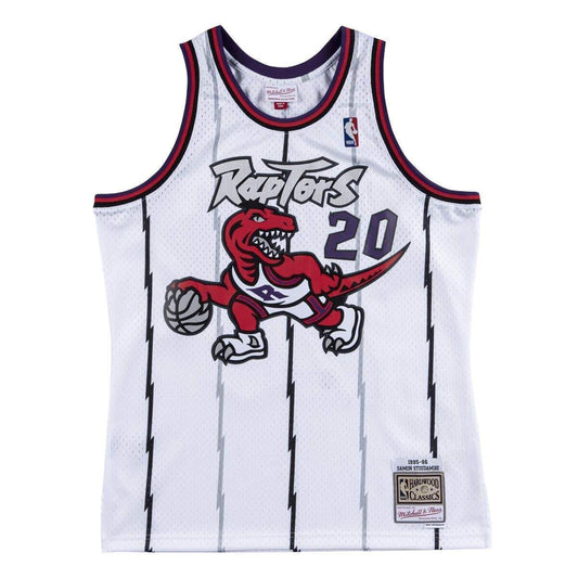 TANK TOPS - Mitchell & Ness NBA Swingman Jersey Toronto Raptors Damon Stoudamire White 1995 SMJYTRAWDSD95