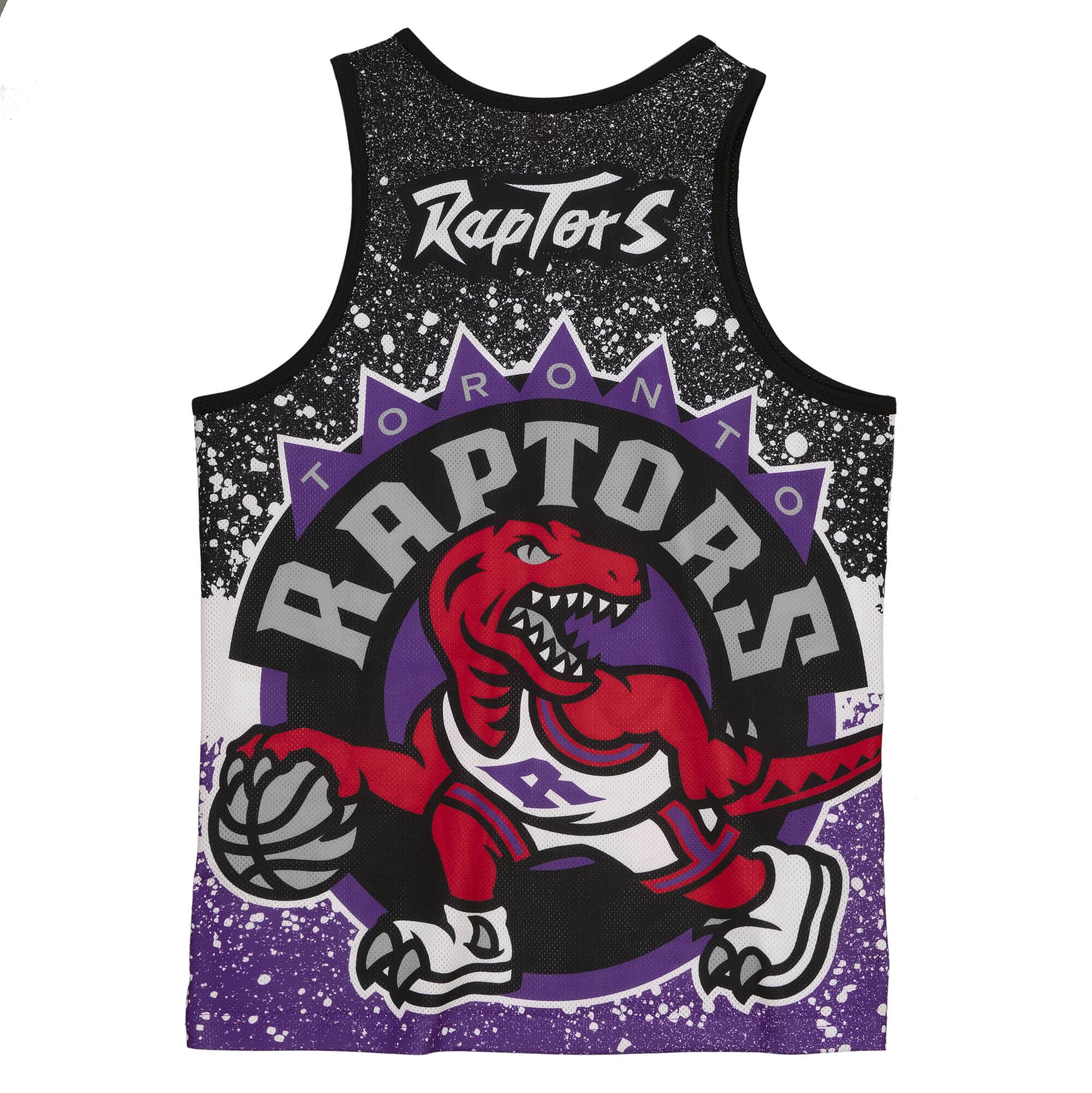 Mitchell & Ness NBA Toronto Raptors Jumbotron Tank Purple MSTKAJ19070TRAL - TANK TOPS - Canada