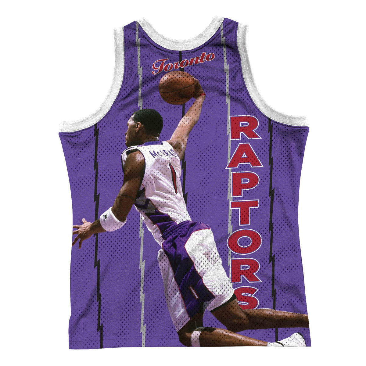 Mitchell & Ness NBA Toronto Raptors Tracy McGrady Tank Purple MSTK19048TRALTM - TANK TOPS - Canada