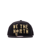 HEADWEAR - Mitchell & Ness NBA Toronto Raptors We The North Trophy Snapback Black HCTROWTNSKTRPO19