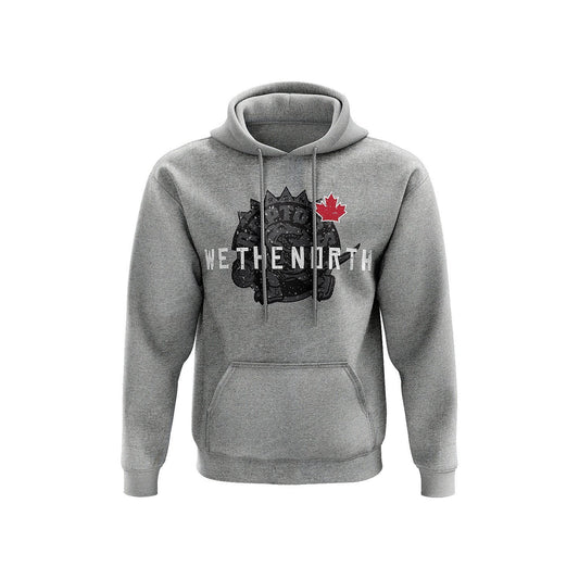 SWEATERS - Mitchell & Ness NBA We The North Leafs Playoff Hoodie Grey Men 270FHGPOWTNCDA