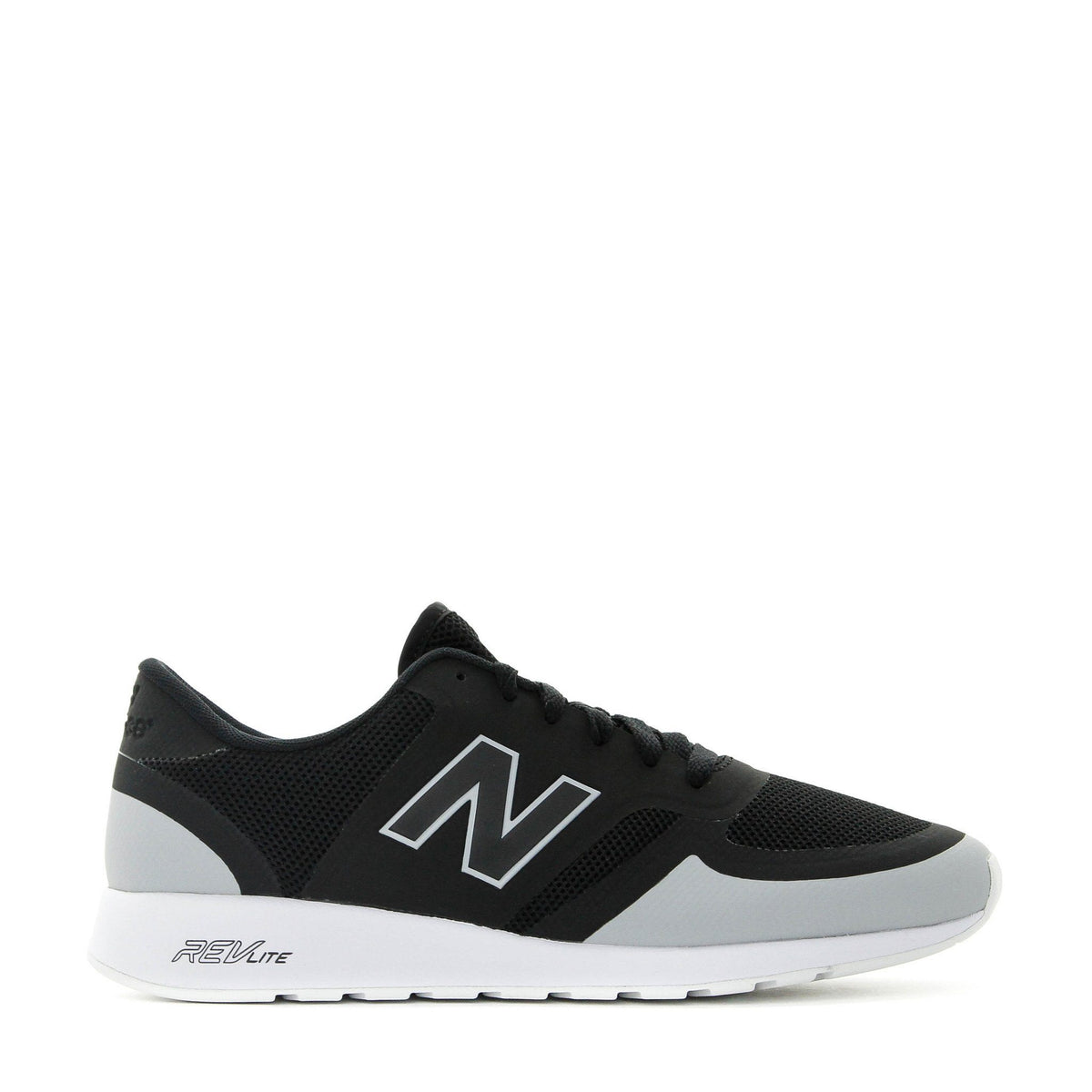NEW BALANCE LIFESTYLE RE-ENGINEERED REVLITE BLACK GREY WHITE MRL420GG - FOOTWEAR - Solestop.com - Canada Main image