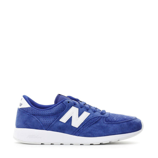 FOOTWEAR - NEW BALANCE LIFESTYLE RE-ENGINEERED REVLITE BLUE WHITE SUEDE MRL420SB ***