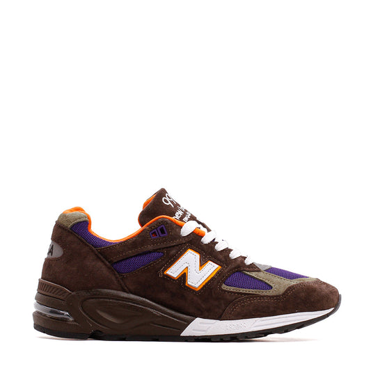 New Balance Men 990v2 Brown Made In USA M990BR2 - FOOTWEAR - Canada
