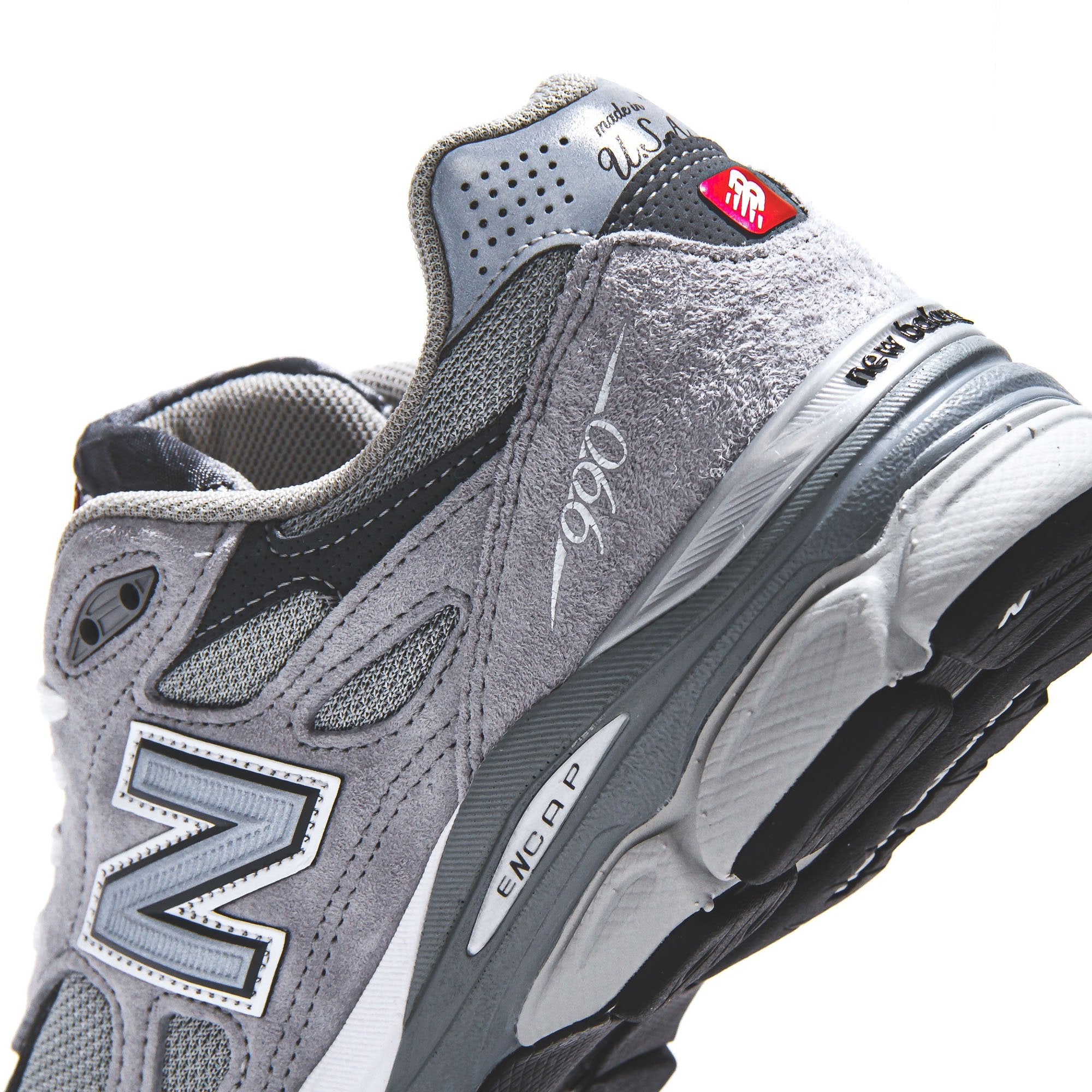New Balance Men 990v3 Grey Made In USA M990GY3
