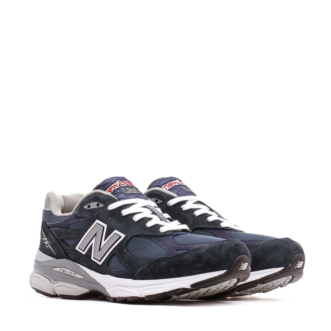 New Balance Men 990v3 Navy M990NB3 - FOOTWEAR - Canada