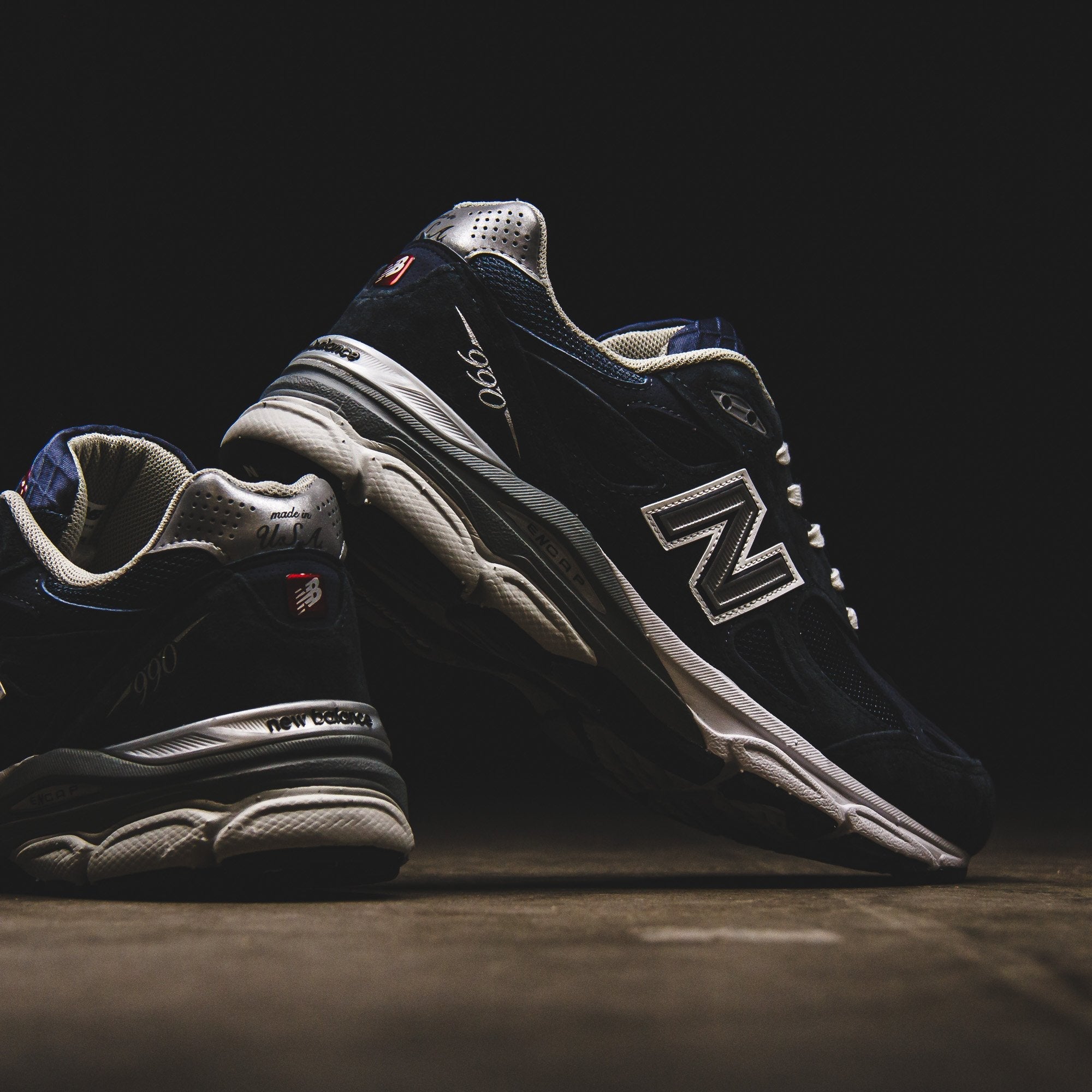 New Balance Men 990v3 Navy M990NB3 - FOOTWEAR - Canada