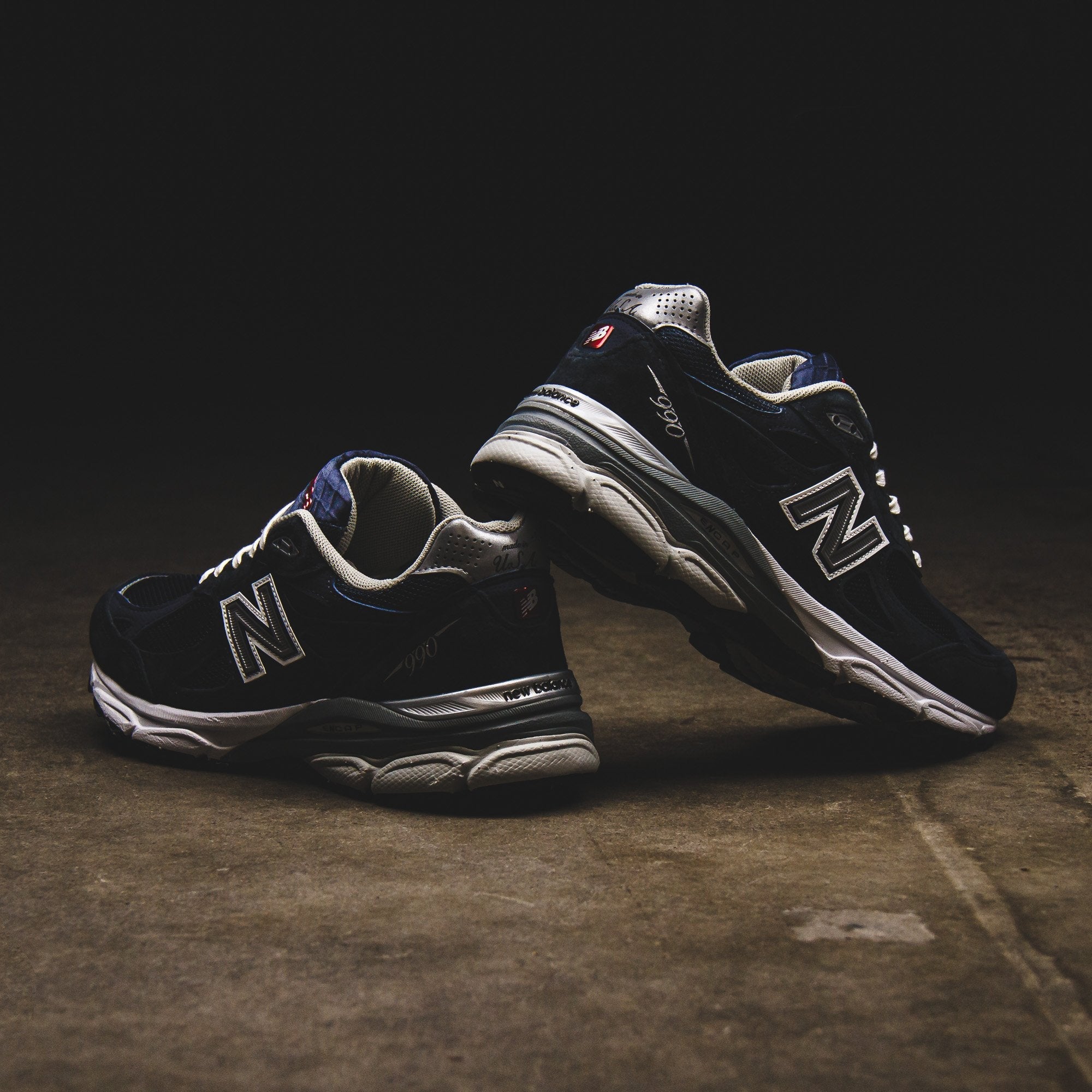 New Balance Men 990v3 Navy M990NB3 - FOOTWEAR - Canada