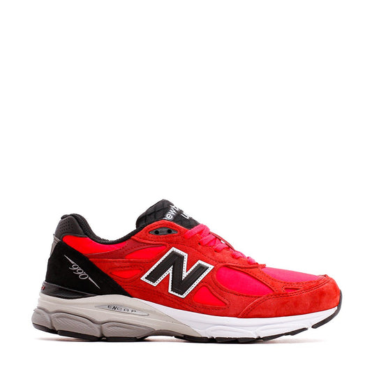 New Balance Men 990v3 Red Made In USA M990PL3 - FOOTWEAR - Canada