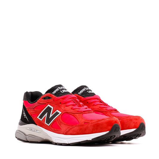 New Balance Men 990v3 Red Made In USA M990PL3 - FOOTWEAR - Canada
