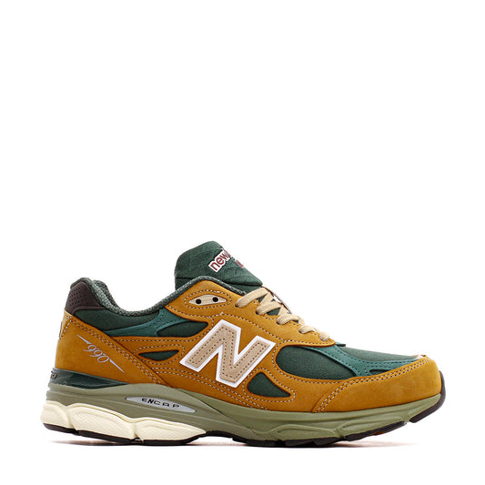 New Balance Men 990v3 Teddy Santis Tan Green Made In USA M990WG3 - FOOTWEAR - Canada