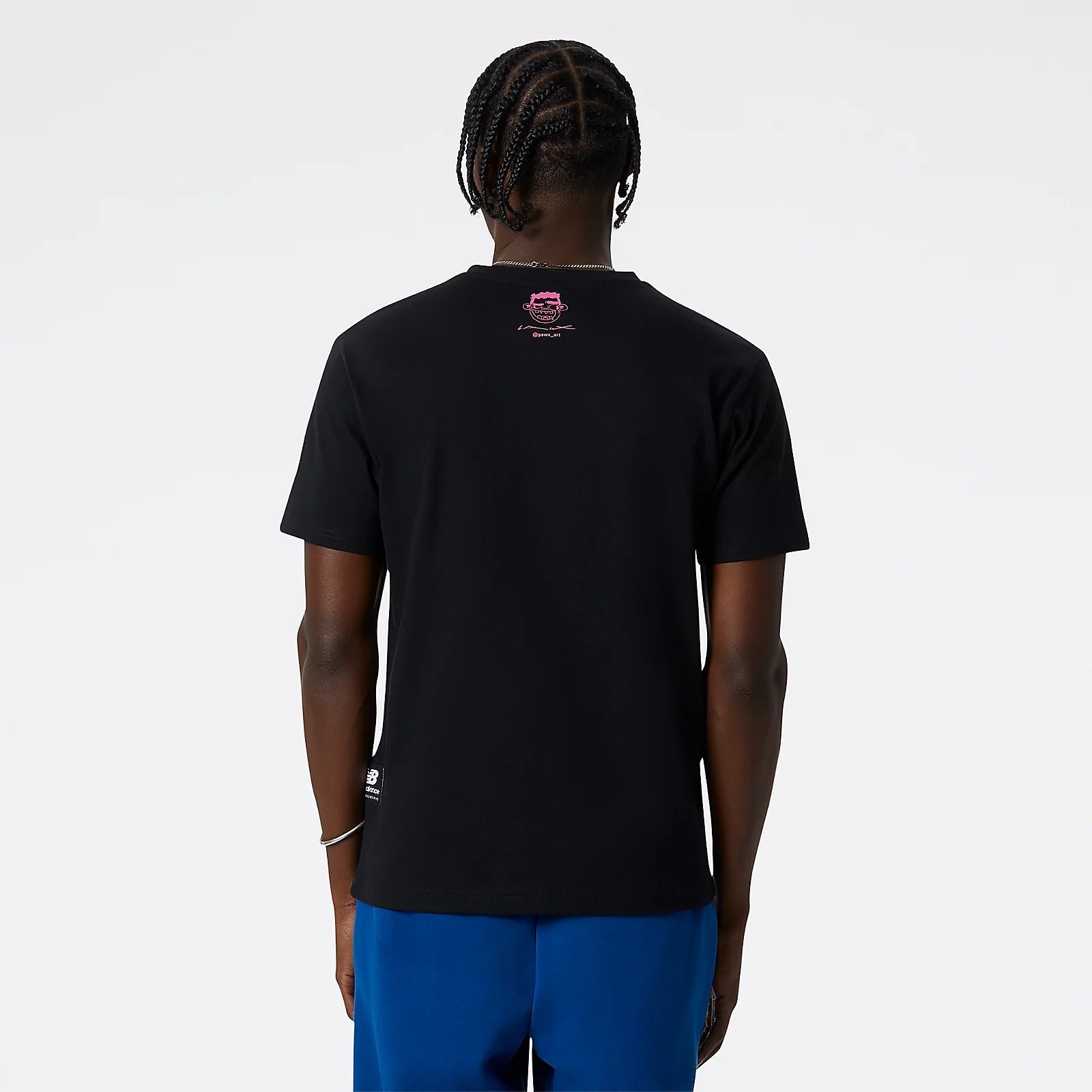 New Balance Men Artist Pack Gawx Tee 2 Black MT21554-BK Secondary image
