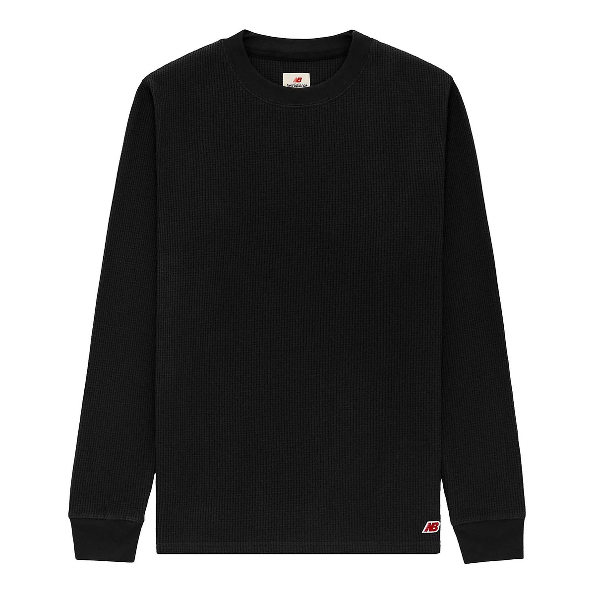 New Balance Men Long Sleeve Thermal Tee Black Made In USA Core MT23546-BLK - T-SHIRTS - Canada