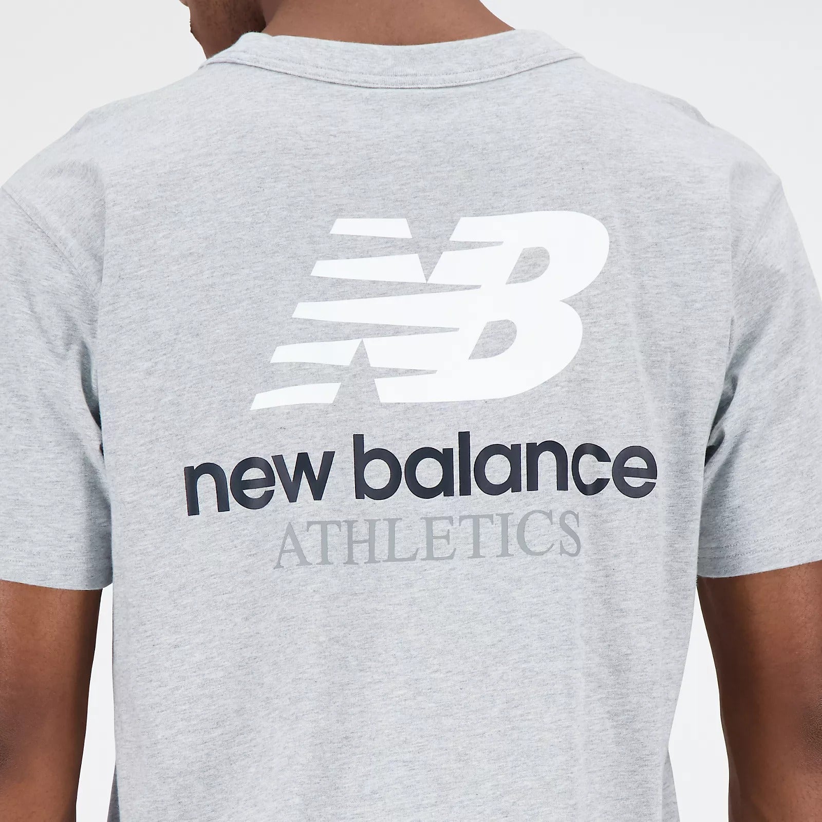 New Balance Men Sport Essentials Premium Cotton Tee Athletic Grey MT31504-AG - T-SHIRTS - Canada