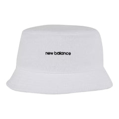 New Balance Terry Lifestyle Bucket Hat White LAH21108-WHT - HEADWEAR - Canada