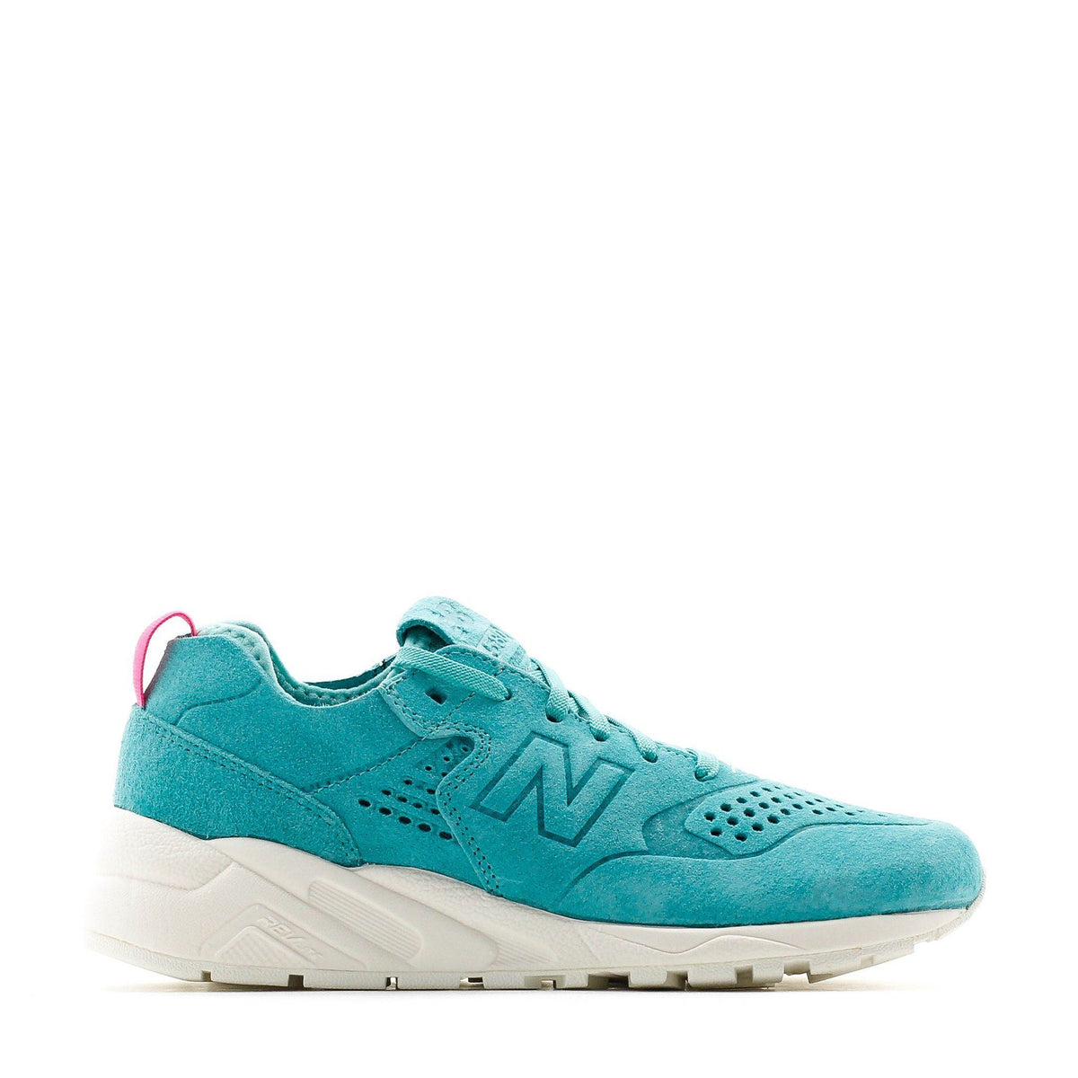 New Balance Women Deconstructed Green Pink Shoes WRT580DT - FOOTWEAR - Solestop.com - Canada Main image