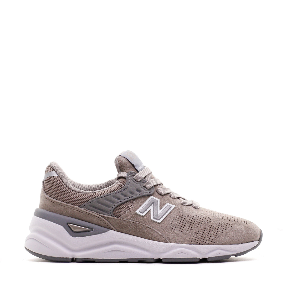 FOOTWEAR - NEW BALANCE WOMEN X-90 REVLITE FLAT WHITE STEEL WSX90PLA