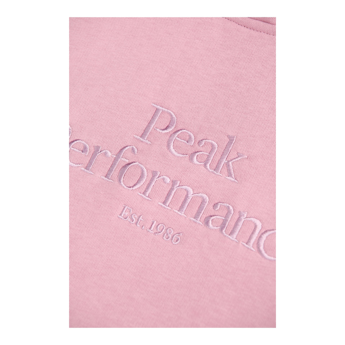 Peak Performance Women Original Hood Frosty Rose G6676105853A - SWEATERS - Canada