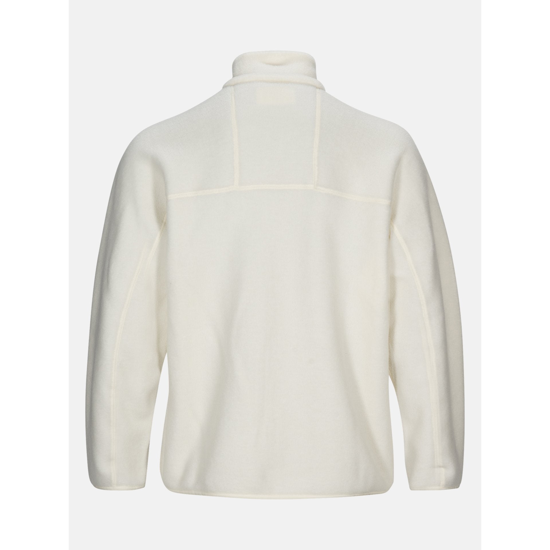 SWEATERS - Peak Performance X Ben Gorham Wool Fleece Jacket Off White Men G67795001099