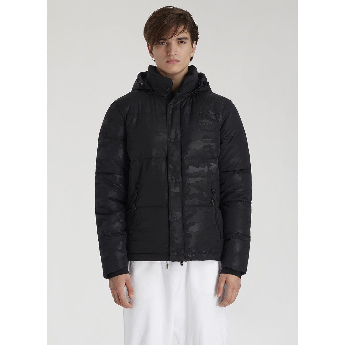 CLOTHING - PENFIELD MEN EQUINOX CAMO JACKET BLACK PFM112132217-BLK Main image