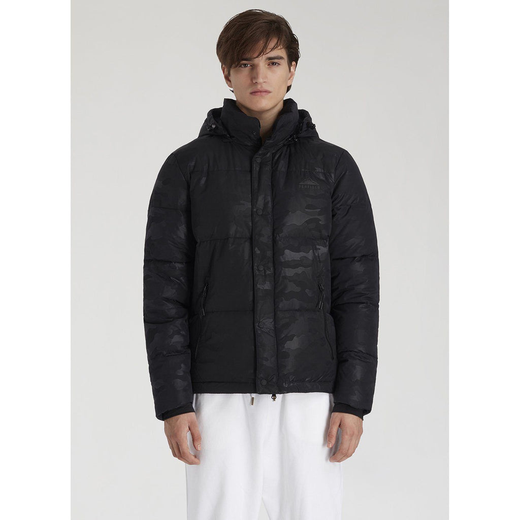 PENFIELD MEN EQUINOX CAMO JACKET BLACK PFM112132217 BLK Solestop