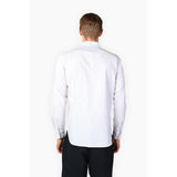 CLOTHING - PENFIELD MENS PERRY WOVEN DOT L/S SHIRT WHITE PFM511573116-012