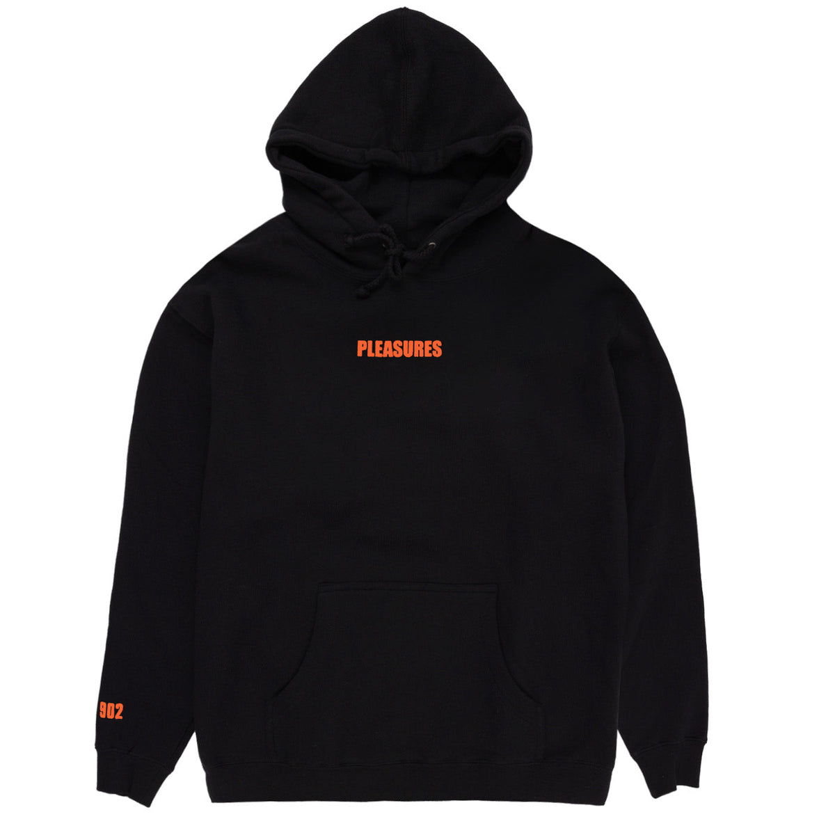 Pleasures Men Art News Hoodie Black - SWEATERS - Canada