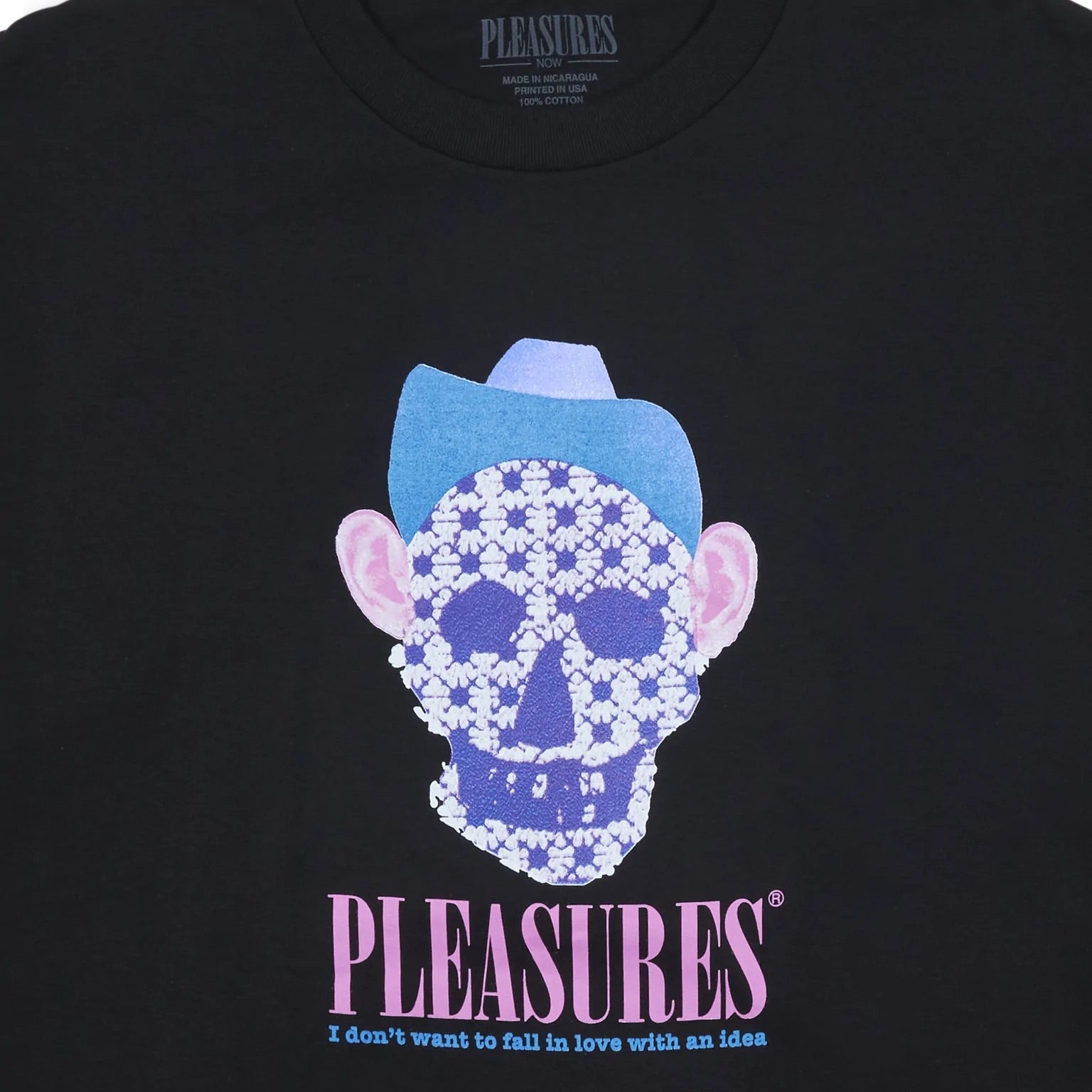 Pleasures Men Cowboy T-Shirt Black - T-SHIRTS - Canada