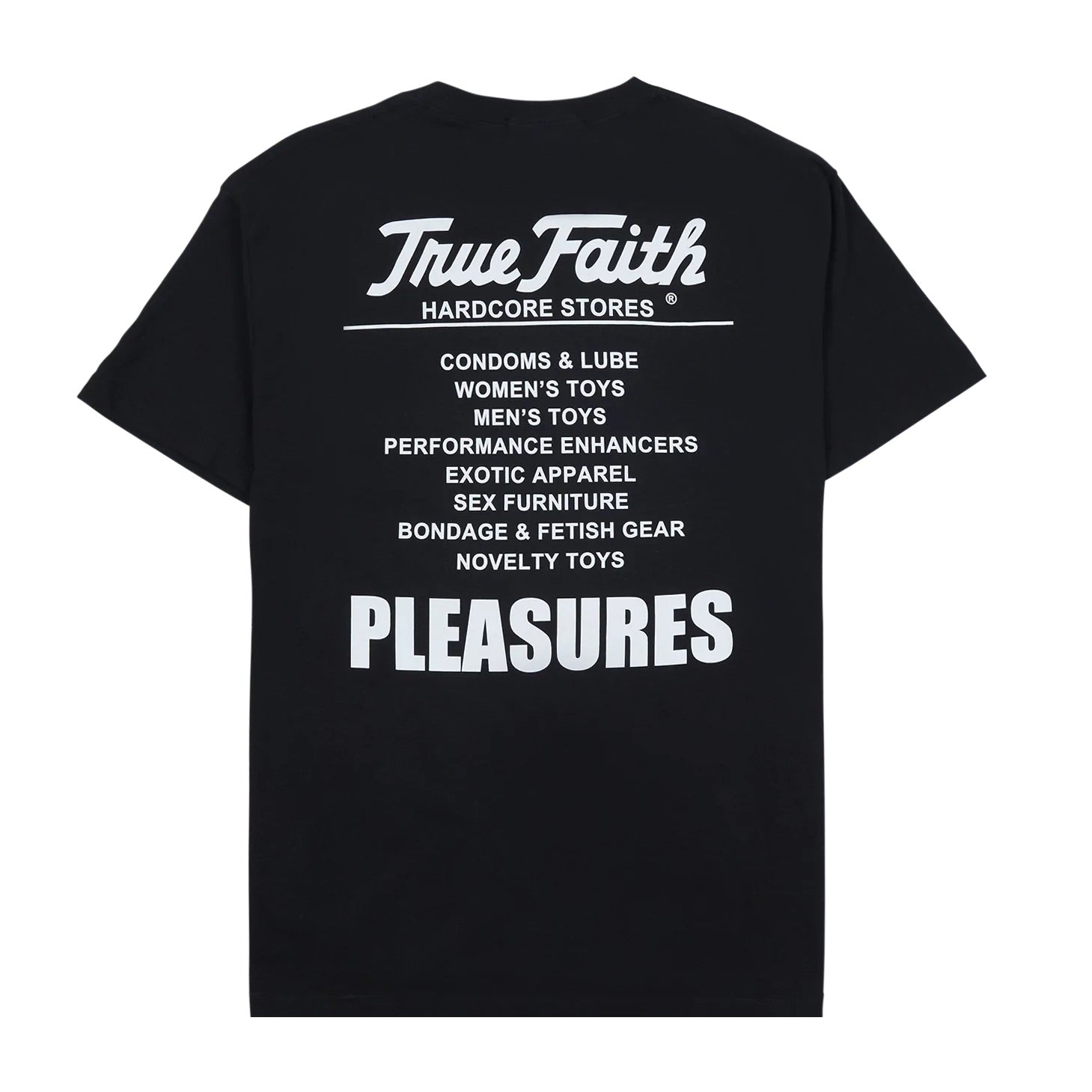 Pleasures Men Faith T-Shirt Black - T-SHIRTS - Canada