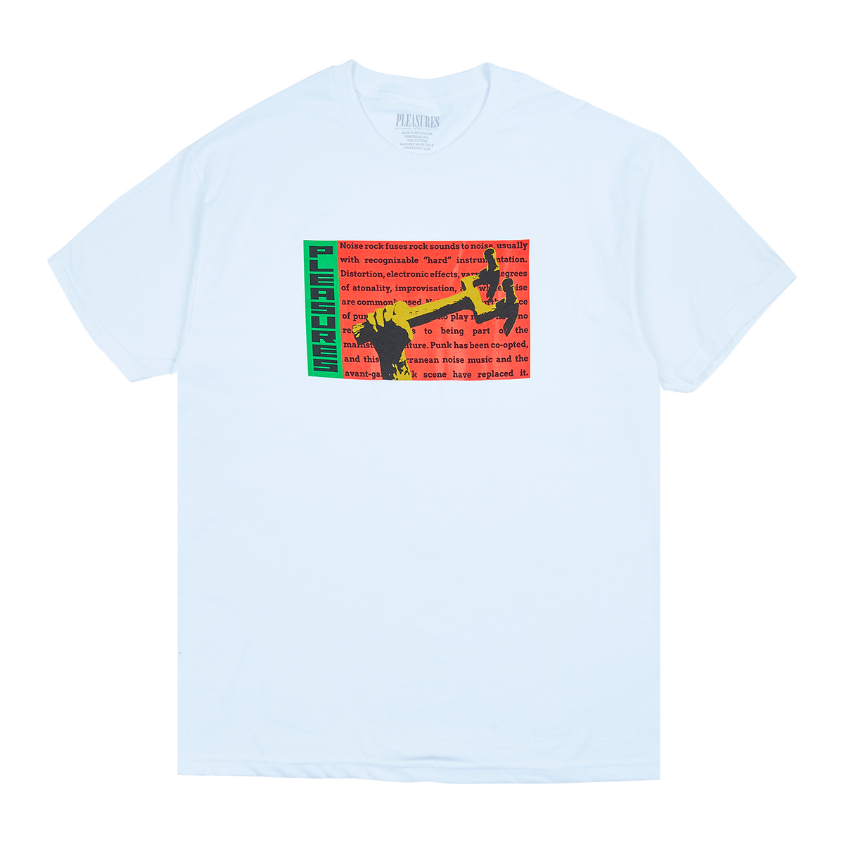 Pleasures Men Hammered T-Shirt White W038-WHT - T-SHIRTS - Canada Main image