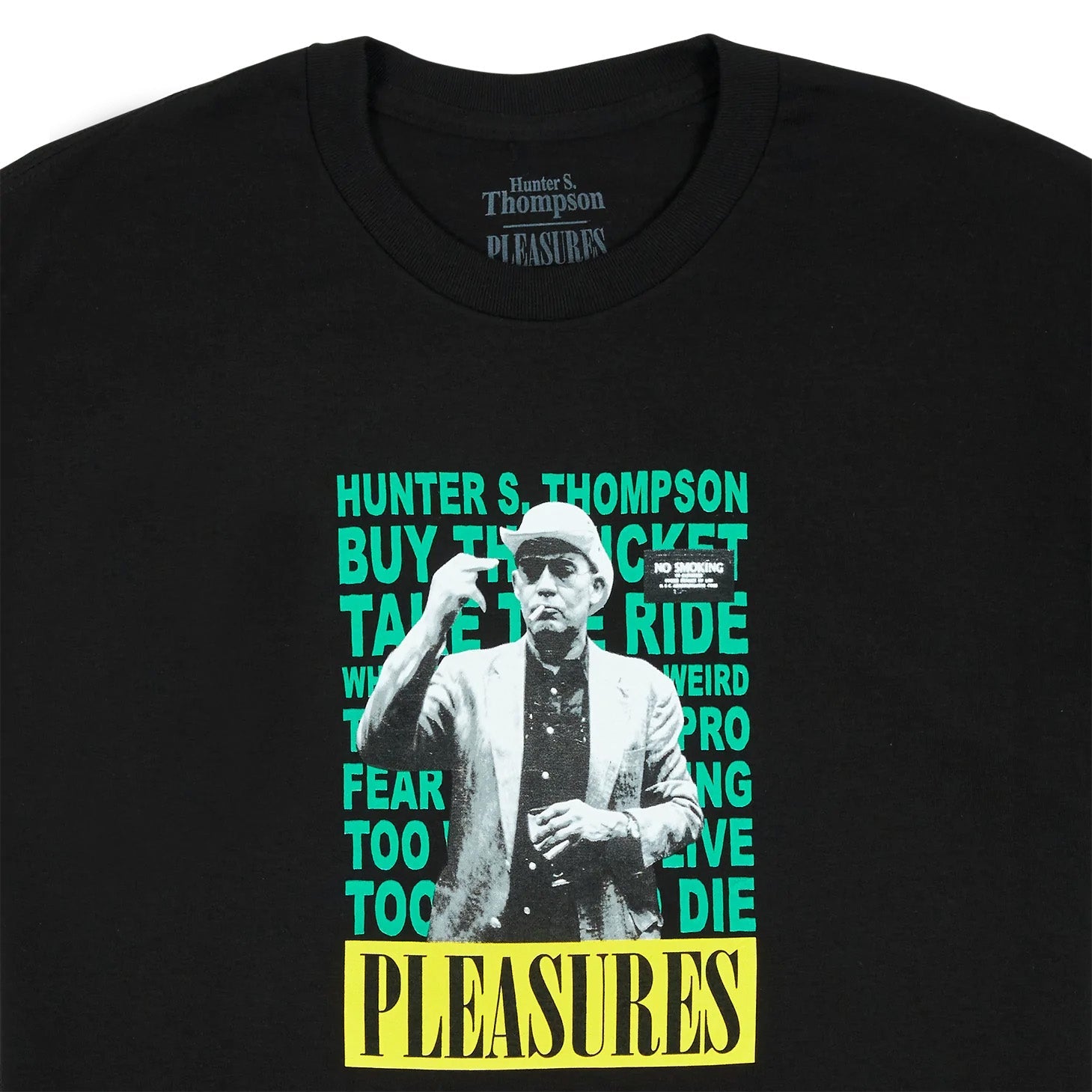 Pleasures Men No Smoking T-Shirt Black - T-SHIRTS - Canada