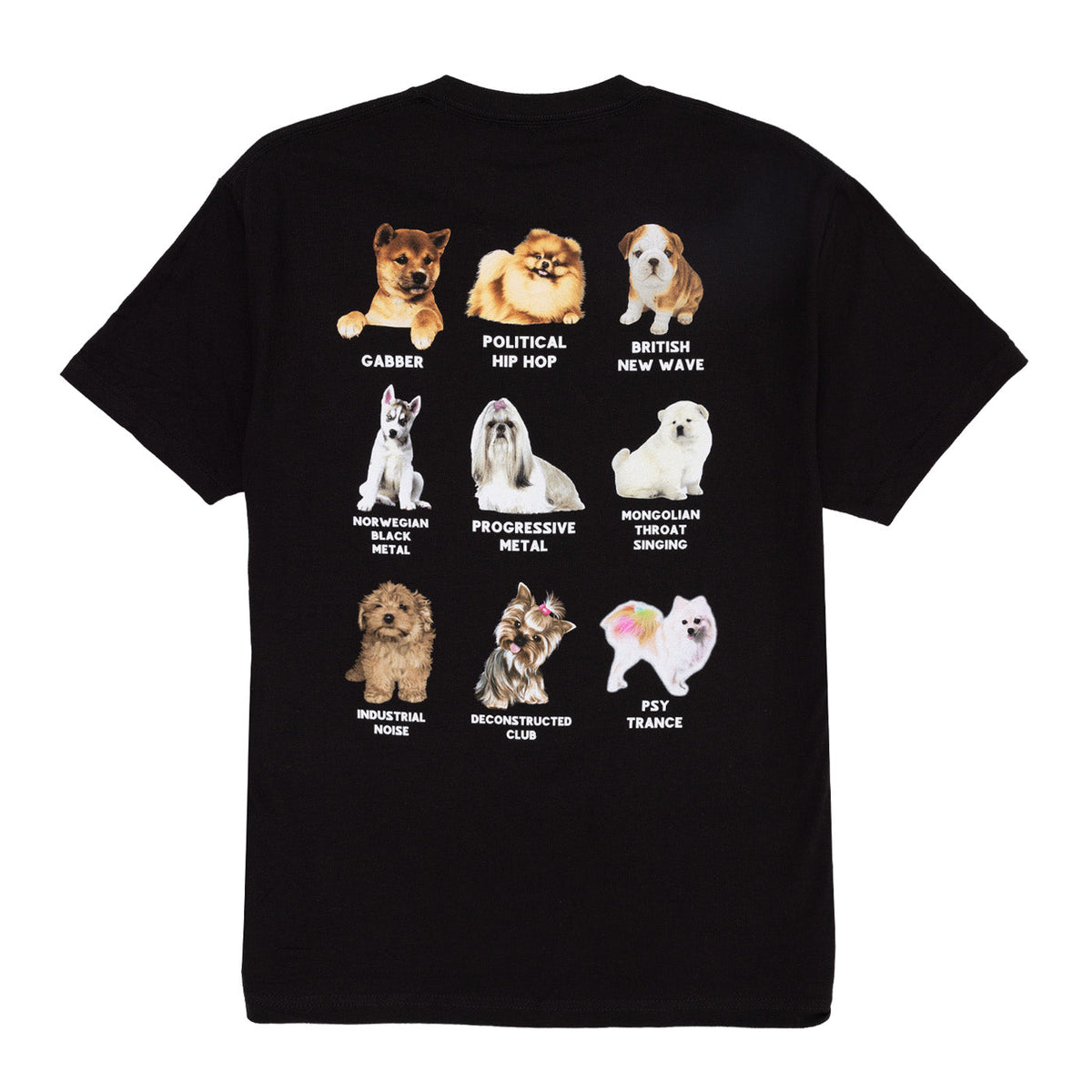 Pleasures Men Puppies T-Shirt Black - T-SHIRTS - Canada
