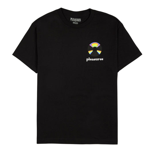 Pleasures Men Spin T-Shirt Black - T-SHIRTS - Canada