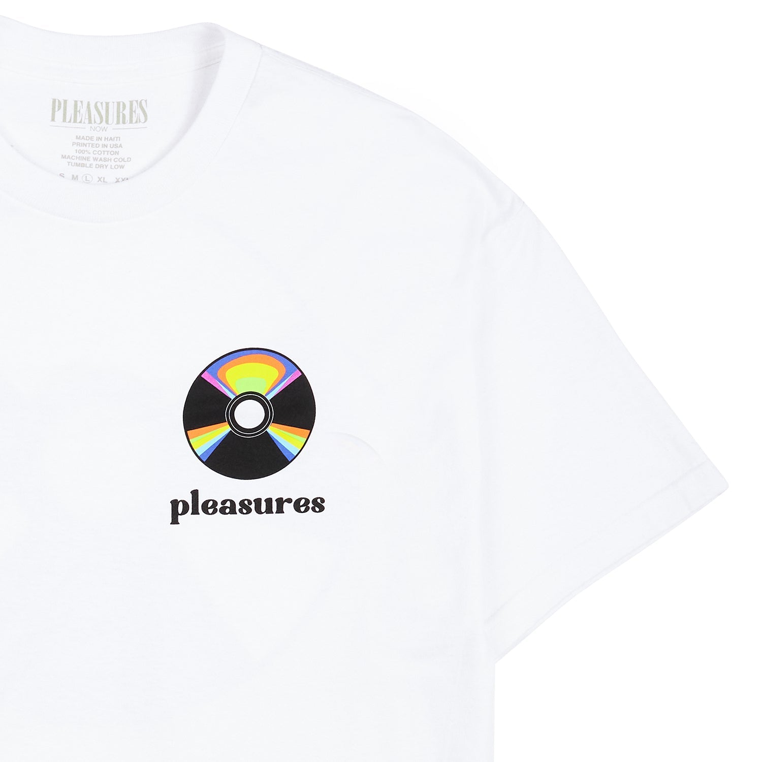 Pleasures Men Spin T-Shirt White - T-SHIRTS - Canada