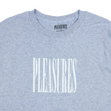 Pleasures Men Stretch LS T-Shirt Heather Grey W043-GRY - T-SHIRTS - Canada