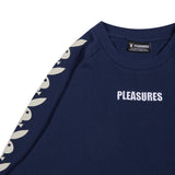Pleasures Men x PLAYBOY PB Raglan Long Sleeve Navy PB003-NVY - T-SHIRTS - Canada
