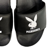 Pleasures Men x PLAYBOY Slides Black - FOOTWEAR - Canada