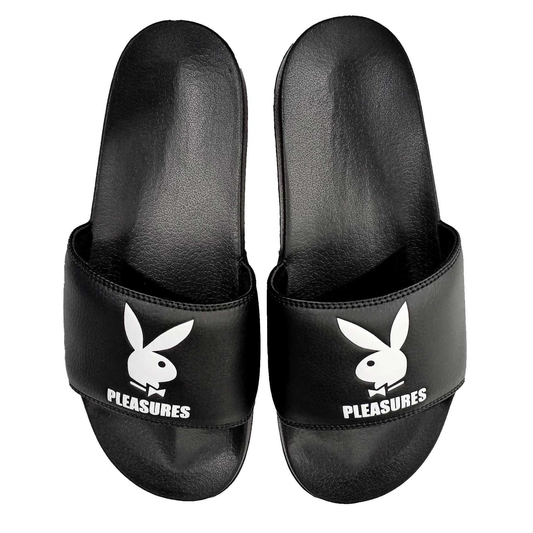 Pleasures Men x PLAYBOY Slides Black - FOOTWEAR - Canada