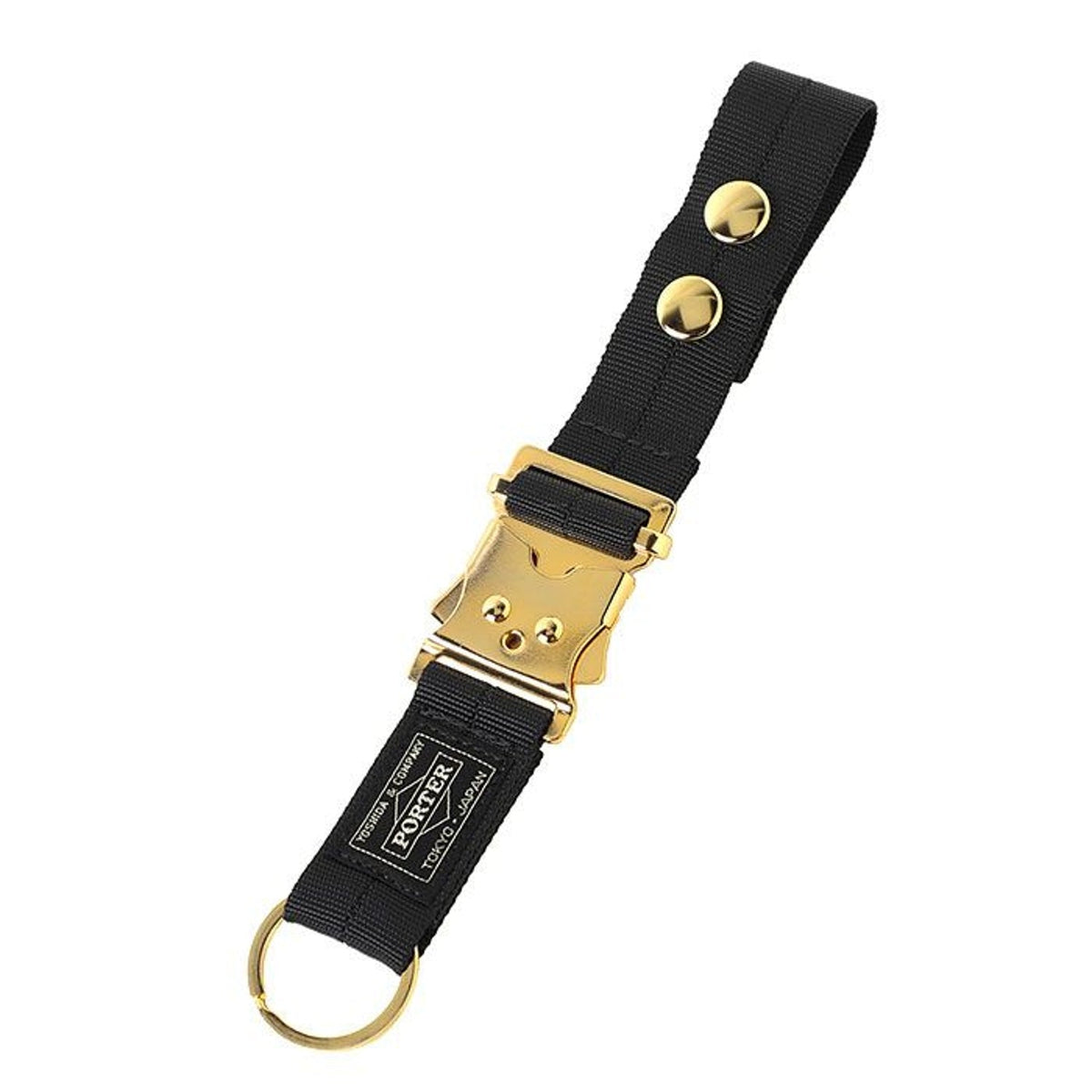 Porter Joint Key Holder Black Gold - BAGS - Canada Main image