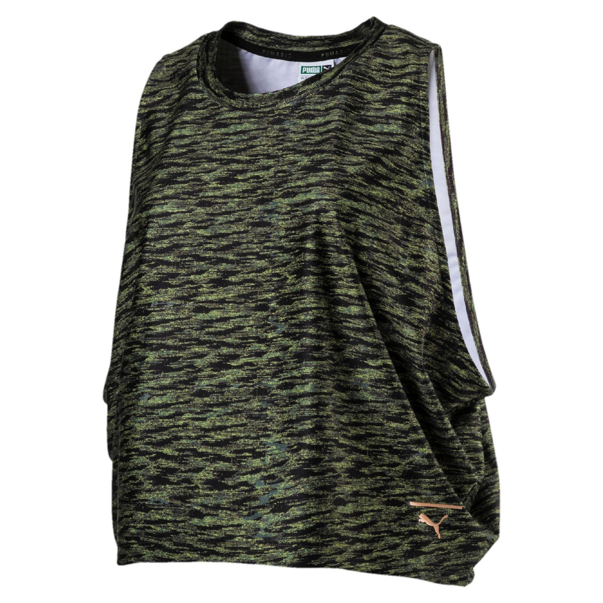 CLOTHING - Puma Aop Tank Velvet Rope Puma Black Women 573576-01 Main image