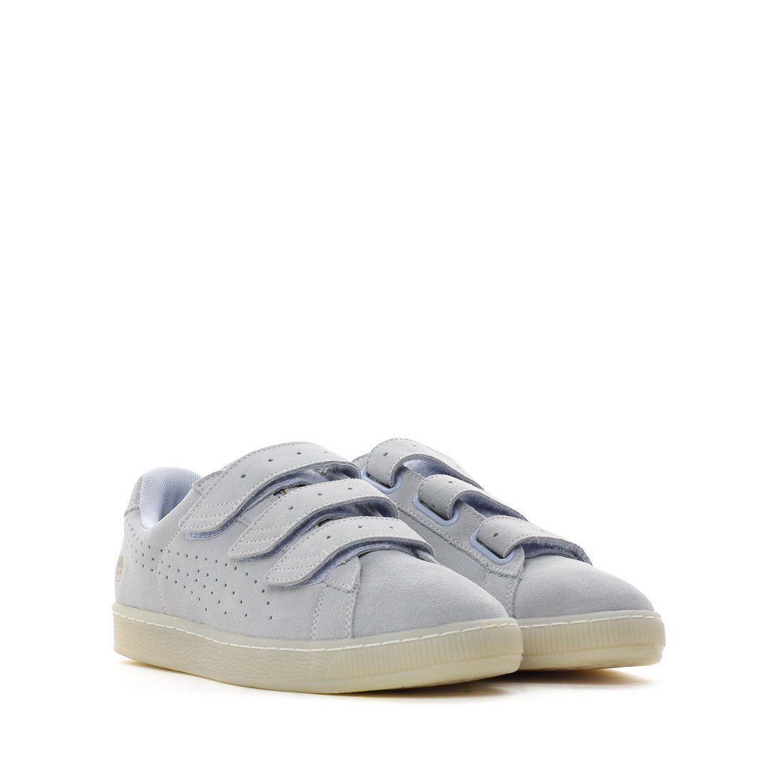 FOOTWEAR - PUMA BASKET STRAP X CAREAUX HALOGEN BLUE 362727-03