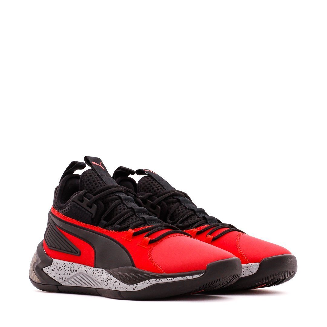 Puma Basketball Uproar Hybrid Court High Risk Red Black Men 192775-08 Secondary image