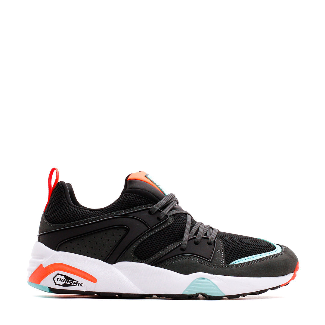 Puma Men Blaze of Glory Reverse Classics Black Gray Coral 383532-01 - FOOTWEAR - Canada Main image
