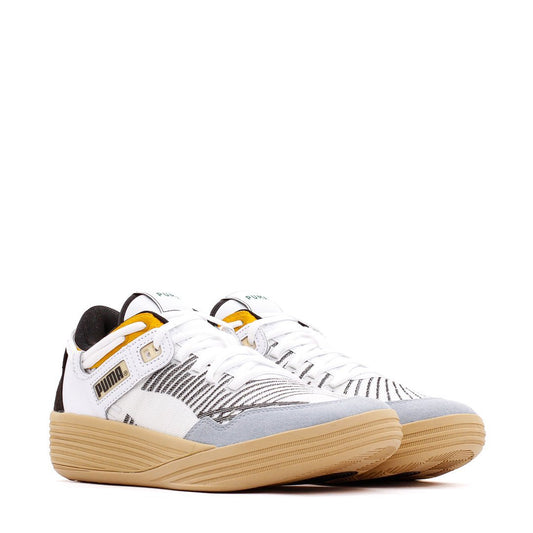 Puma Men Clyde All-Pro Kuzma White Pebble 194835-01 - FOOTWEAR - Canada