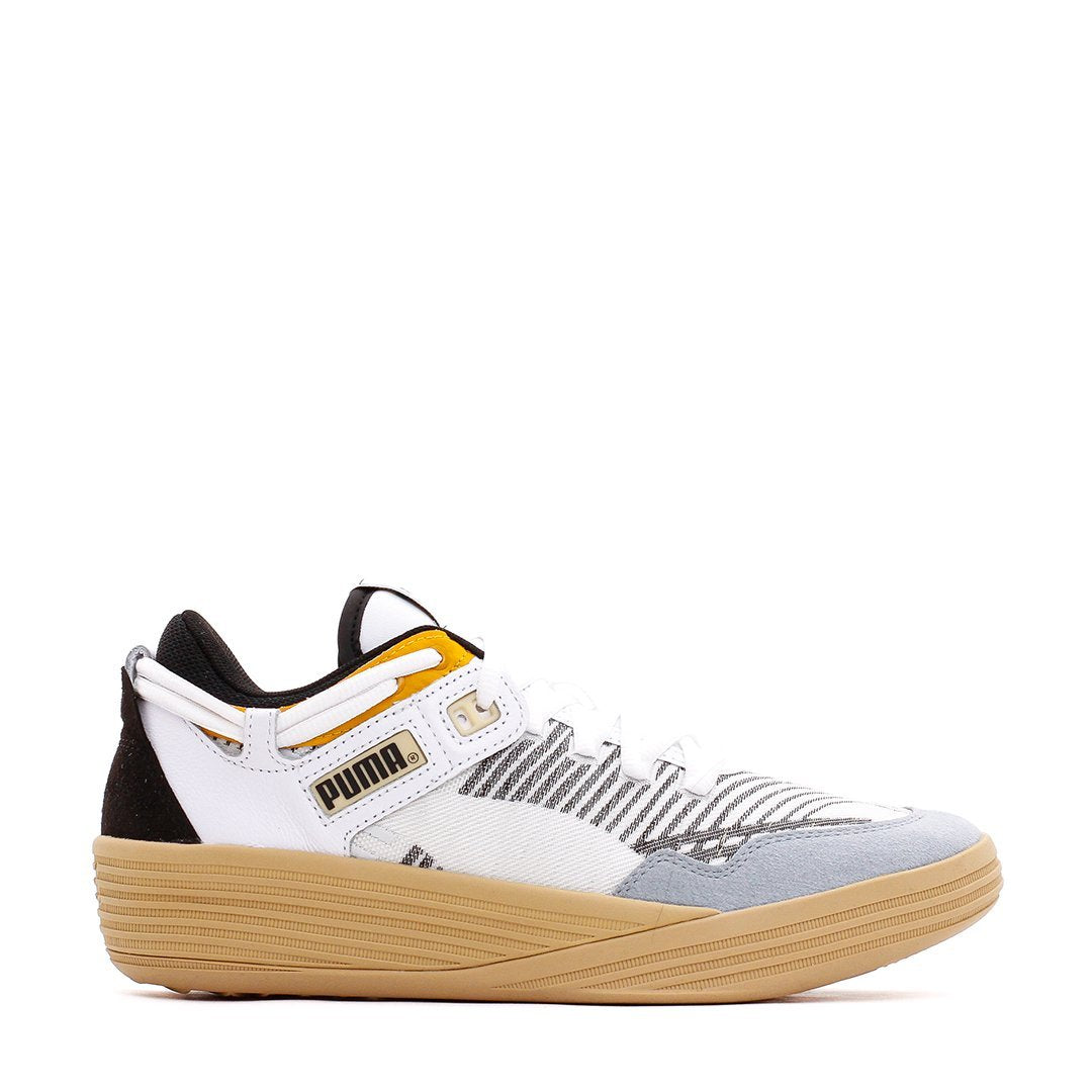 Puma Men Clyde All-Pro Kuzma White Pebble 194835-01 - FOOTWEAR - Canada Main image