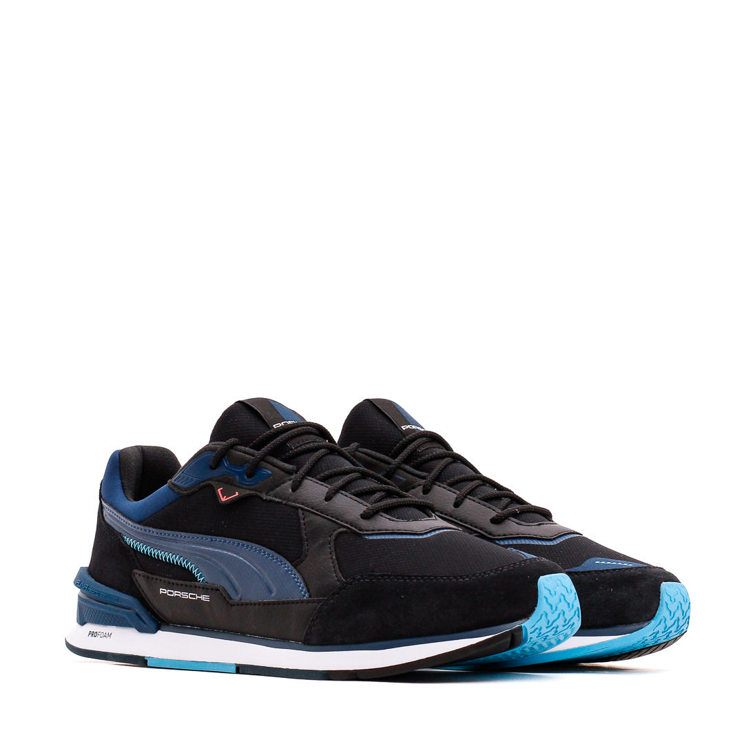 Puma Men Porsche Legacy PL Low Racer Black Blue White 306880-01  ()