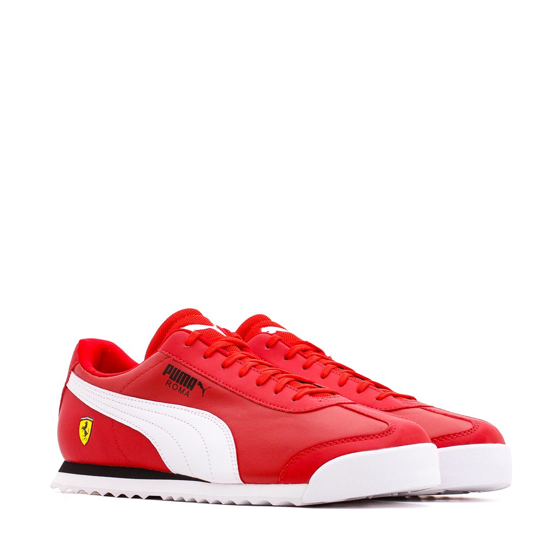 Puma Men SF Roma Rossa Corsa White Black 306083-12 - FOOTWEAR - Canada